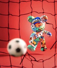 Supa Kuma Paw Soccer Edition Vinyl Figure Boxed Original Unopened 9.5” picture