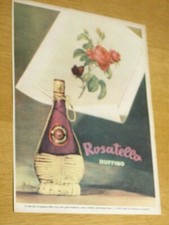 ROSATELLO RUFFINO WINE = 1950s = ADVERTISING = ADVERTISING = 1951 YEAR picture