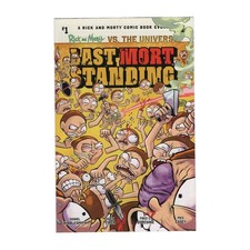 RICK AND MORTY VS UNIVERISE LAST MORT STANDING #1 RI 1:50 STRESING VARIANT ONI picture