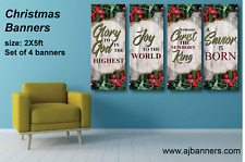 Christmas Banners - Set of 4 Banners  picture
