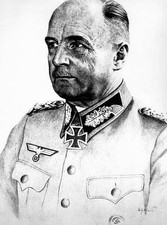 Portrait of German General Walther von Brauchitsch Germany 1940 Old Photo picture
