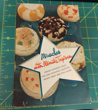 1948 Miracles with Minute Tapioca recipe booklet by General Foods Corp cookbook picture