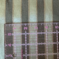 Vintage Gold Striped Upholstery Fabric - 3 yards picture