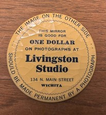 Wichita, Kansas - Rare - Good for Celluloid Advertising Mirror picture
