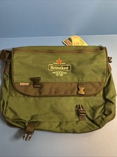 2 Jansport Heineken Day Pack Green Bags New with Tags Rare 90s picture