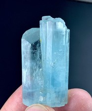 76 Carat Shigar Aquamarine Crystal Specimen From Pakistan picture