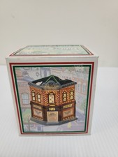 Home Town America Collection Gem Drugs Porcelain Christmas Village 1993  picture