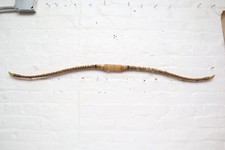 Antique RARE Native American Plains Indian SINEW Wrapped Bow Wood Painted 47