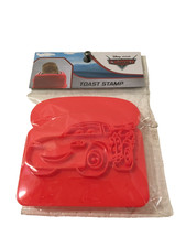 Disney Pixar Cars Lightening McQueen Picture Toast Stamp NWT picture