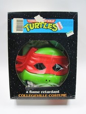 Vintage Rare 1988 Teenage Mutant Ninja Turtles Collegeville Raphael Costume Mask picture