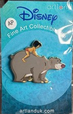 Disney Artland UK The Jungle Book Baloo and Mowgli ARTIST PROOF Jumbo Pin RARE picture
