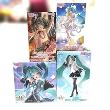 Hatsune Miku Figure Set 4pcs Banpresto T-most AMP+ Birthday2026 Official Toys picture