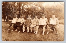 RPPC Iowa Davenport Fat Family or Circus Freaks ? c. 1910 Sideshow Stars ? picture