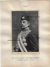 Persia Photo 1900 General Kitabgi Khan Expo Univ. born armenian family turkey picture