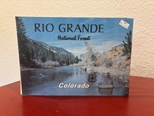 VINTAGE RIO GRANDE National Forest Colorado Service Map 1981 ~NICE~ picture