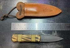 Sargent Edged Tools SET  CPM-3V Skookum Style Custom Bushcraft Knife picture