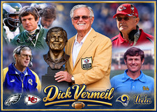 Celebrity trading cards: Dick Vermeil, Ronny Cox, George Strait picture