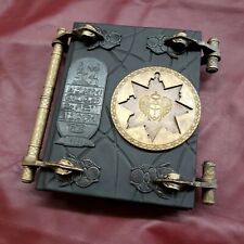Egyptian Book of the Dead Box w/ Key Vinyl Collectable Curio picture