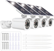 Solar Motion Lights Outdoor, Solar Security Lights, 2000LM, 4 Pack picture