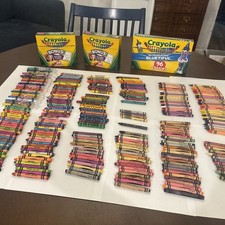 VTG Crayola Crayons RoseArt Misprints Binney & Smith Retired Rare Plus Boxes picture