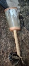 AUTHENTIC IROQUOIS RATTLE HORN DEER TOES NICE picture