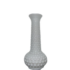 Vintage Hobnail Milk Glass White Bud Vase EO Brody Co M2000 USA cottage core MFH picture