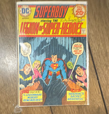DC Comics Superboy #204 (1969) Legion of Super-Heroes Signed Curt Swan picture