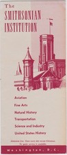 1950's The Smithsonian Institution Washington DC Brochure picture