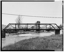 Photo:Henefer Utah Weber River Bridge 1900s Full View South Side picture