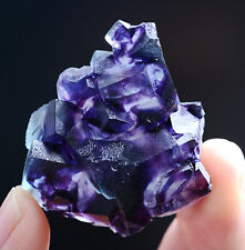 29g Natural Devil's Eye Purple FLUORITE Mineral Specimen/Inner Mongolia  China picture