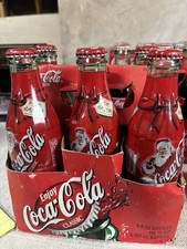 2002 Coca-Cola Christmas Edition Bottle Set Sealed Never Opened w/ Original Box  picture