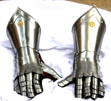 Medieval Armor Vintage Collectible Reenactment & Reproductions Armor Gauntlets picture