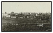 Eland Wisconsin Depot View Standard Postcard picture