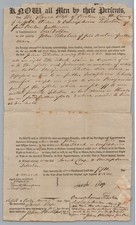 1801 Boston Quitclaim Deed Tileston Clap Family Estate Signed Document Suffolk picture