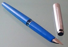 Pelikano, Beautiful School Fountain Pen, Model 3 in Blue, from 1969, Writes Excellent, Rare picture