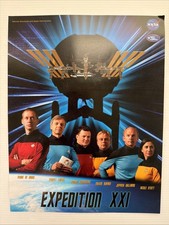 NASA International Space Station Expedition 21 Crew Lithograph Star Trek picture