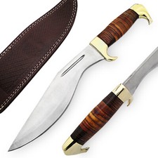 Outdoor Sovereign Nation Kukri Hunting Knife Fixed Blade Bowie Knife Collection picture