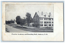 c1905 Proctor Academy Boarding Hall Andover New Hampshire NH Antique Postcard picture