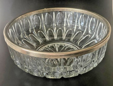 Vintage Heavy Cut Crystal Glass 9