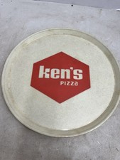 Vintage 70s 80s Ken’s Pizza Parlor Cambro Fiberglass Restaurant Serving Tray picture