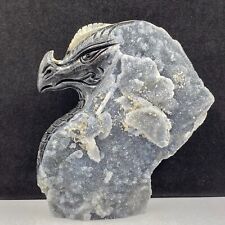 479g Natural crystal mineral specimen, sphalerite, hand-carved the dragon, gift picture