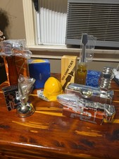 Vtg Avon Mens Aftershave Decanter 7pc Tools Hardware NIB Wild Country Deep Woods picture