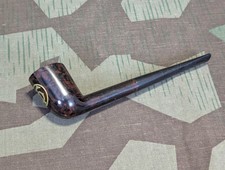 Vintage 1930s 1940s German TD Pipe Bakelite (?) WWII Unsmoked Logo Initial picture