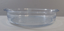 Vintage Fire-King Sapphire Blue Philbe Casserole Baking Dish picture