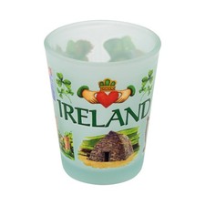 Killarney Printing Iconic Ireland Range Shot Glass, Symbols of Ireland picture