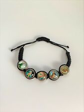 St. Jude, Divine Mercy, Sacred Heart of Jesus, Guadalupe Blessed Mother Bracelet picture
