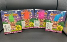 1992 Topps Trash Can Trolls 50¢ Stickers 1st Series Set Of 4 Color Sealed Boxes picture
