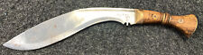 1917 Dated OLD KUKRI MILITARY DAGGER OF THE GURKHAS ARMY HALLMARKS 18.5” Length picture