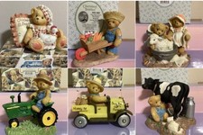 Enesco Cherished Teddies Farm Series Figurines NEW picture