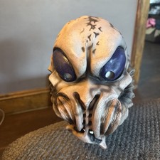 Vtg The Paper Magic Group Bug alien Fly latex mask Halloween 1998 big eyes picture